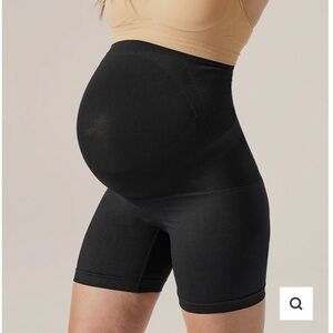 BLANQI® Everyday™ Maternity Belly Support Girlshort - Deepest Black